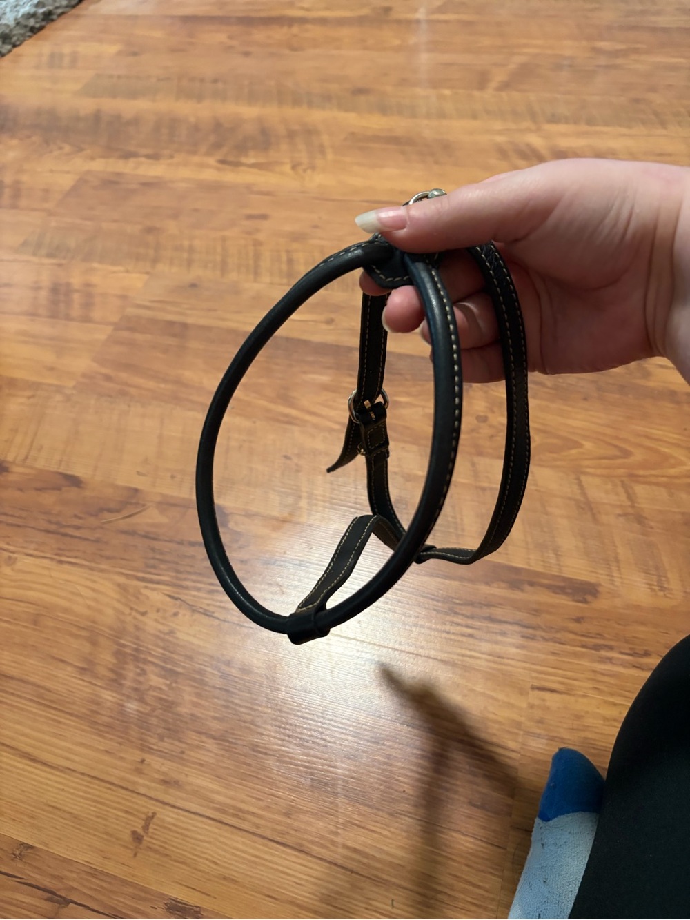 Cinopelca leather dog harness for small dogs